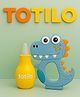 Totilo Baby Nose Sucker & Baby Teether Combo | Safe Nasal Aspirator + BPA-Free Teething Toy for Newborns & Infants- Yellow & Blue