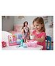Sanjary Fashion Doll Laundry Playset with Clothes Rack, Washing Accessories, Basket & Pretend Cleaning Toys for Creative Role Play set for girls color design may vary