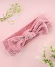 KIDLINGSS Velvet Knot Detailed Headband - Mauve