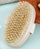 Kind of Earthy Exfoliating Oval Dry Bath Brush - Brown
