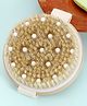 Kind of Earthy Exfoliating Dry Bath Brush Massager - Brown