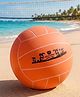 Play Nation Kids Beach Play Ball With Inflation Pin - 9 Inch - Orange| Lightweight Soft Ball for Beach Fun| Party, Pool & Outdoor Play| Improves Hand-Eye Coordination & Motor Skills