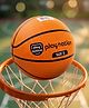 Play Nation Basketball with Inflation Pin - Size 5 - Orange| Lightweight Soft Play Ball| Easy Grip| Indoor & Outdoor Fun| Improves Hand-Eye Coordination| Encourages Active Play| Physical Activity