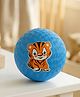 Play Nation Soft Kids Play Ball Tiger Print 5 Inch-Blue| Toy Ball for Toddlers| Indoor Outdoor Play| Lightweight & Safe| Improves Hand-Eye Coordination & Motor Skills| Active Play & Physical Activity