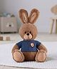 Bonfino 30 cm Plush Bunny Soft Toy with Blue Sweater Huggable Stuffed Bunny| Enhances Imagination & Emotional Growth| Perfect for Snuggles, Playtime & Gifting| BIS Certified| Home & Car Decor