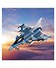 Lumo Brilliant Toys Die-Cast Military Fighter Jet Toy Airplane with Pull Back Action, Lights & Sounds Realistic Air Force Model Plane for Kids Ages 3+ (Color May Vary)