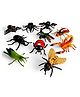 Lumo Brilliant Toys Realistic Insect Toys for Kids, 10 Pcs Jumbo Size Animal Figure Toys for Kid, Fun Entertainment Kids Toys, Prank Toy for Kids and Children - Multicolor