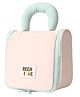 House of Quirk Hanging Toiletry Bag for Women Water-Resistant Travel Makeup Organizer with Multiple Compartments & Padded Handle - Pink