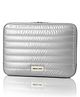 House of Quirk Laptop Sleeve Bag Fashion Waterproof Soft Laptop Sleeve Case for Women & Girls - Silver