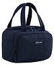 House of Quirk Thermal Insulated Lunch Bag for Work Fresh Keeping Lunch Box Satchel for Office Travel & Outdoor Picnic - Navy Blue