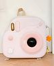 SCHOOLISH 11 Inches Super Cute LED Camera-Style Backpack | Flashing Eggshell Kindergarten & Travel Bag for Kids- PACK OF 1- COLOR CREAM