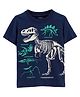 Carter's Dinosaur Slub Jersey Tee - Navy
