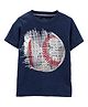 Carter's Baseball Jersey Tee - Navy Blue
