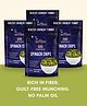 Evolve Spinach Chips | Healthy Snacks Combo, Crispy & Nutritious Snack, High-Fibre Spinach Crunch, Guilt-Free & Wholesome, Light & Tasty Treat for Adults & Kids | 100g Pack of 4