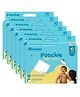 Romsons Poochie Baby Mats, Disposable Baby Changing Matss, 60 X 60 cm (Pack of 6) 60 Pcs