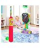 Yunicorn Max Bat Ball Set with Big Racket Set Combo - Colour may vary