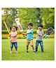 Yunicorn Max Kids MRF/CEAT Bat Set, Hockey Set with Big Racket Set Combo