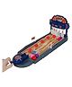 AKN TOYS Bowling Lane Toy Game ,Tabletop Mini Bowling Set -includes Pins Balls - Indoor Outdoor Family Fun -Portable Shooting Alley  - PACK OF 1- (  COLOR MAY VARY  )