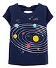 Carter's Space Jersey Tee - Navy Blue