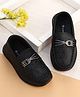 Cute Walk by Babyhug Slip On Loafers - Black