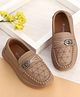 Cute Walk by Babyhug Slip On Loafers - Brown