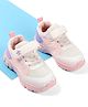 Cute Walk by Babyhug Solid Colour Sneaker Shoes with Velcro Closure - Pink