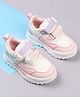 Cute Walk by Babyhug Closure Solid Color Sneakers - Pink