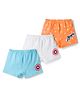 Honeyhap Marvel 100% Cotton Knit Trunks With Avengers Graphic Pack Of 3 - Multicolor