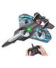 AKN TOYS Fighter Plane RC Plane - 2.4 GHz Remote Controlled Fighter Plane ,RC Airplane Easy to Fly Stable Jet Fighter Toys - PACK OF 1 - ( COLOR MAY VARY )
