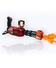 AKN TOYS Musicals Smoke Blaster Gun with Light Effects, Red and Blue, Battery Operated - PACK OF 1 - ( COLOR MAY VARY )