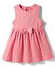 Babyhug Cotton Knit Onepiece Dresses/Frocks Polka Dot Multi Color 6-9 Months