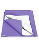 Baby Moo Plain Changeable Dry Sheet Water-resistant Bed Protector - Purple