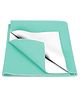 Baby Moo Plain Changeable Dry Sheet Water-resistant Bed Protector - Sea Green