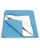 Baby Moo Plain Changeable Dry Sheet Water-resistant Bed Protector - Blue