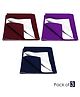 Baby Moo Plain Changeable Dry Sheet Water-resistant Bed Protector Pack Of 3