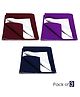 Baby Moo Plain Changeable Dry Sheet Water-resistant Bed Protector Pack Of 3