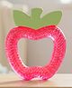 Babyhug Apple Shaped Water Filled Teether - Red| BPA-Free & Non-Toxic| Textured Surface| Refrigerator Safe| Soothes Teething Gums| Easy-to-Hold| Oral & Motor Skills Development| 3+ months