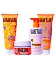 Manetain Washday Hold Bundle - 237 ml Pack - 1 Moist Shampoo, 1 Multipurpose Conditioner, 1 Leave In, 1 Hard Hold Gel