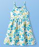 Pine Kids Cotton Knit One Piece Dresses/Frocks Floral Print Multi color 12-14 Years