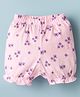 Tango Single Jersey Knit Floral Printed Bloomer - Pink