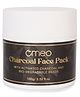 Omeo Charcoal Face Mask Pack with Activated Charcoal & Bio-Degradable Beads (100g) | Deep Cleansing, Revitalizing & Skin Repair Formula with Vitamin C & B5 | Paraben Free, FDA Approved
