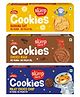 Slurrp Farm No Maida No Refined Sugar Assorted Pack of Cookies Pack of 3 - 80 g Each