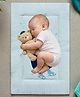 NEW COMERS Baby's Cotton Bed Multi Purpose Cushioned Water proof Cradle Sleeping Mat - Sea Blue