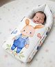 NEW COMER 3 in 1 Baby Bed Sleeping Bag & Carry Nest Infant Portable Bassinet for Baby Carrying-Off white
