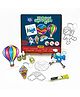 MiniLeaves Abstract Glass Painting Kit | DIY Creative Art Set for Kids & Adults | Beginner-Friendly Glass Painting with Brushes & Colors | Craft Gift for Art Lovers