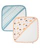 Tidy Sleep Baby Waffle Face Towel for Newborns (Set-3) Pack-2