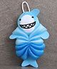 Shark Shaped Bath Sponge/Loofah Free Size - Blue