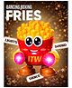 Elecart Dancing Fries Toy with Music & Lights | Smart Electric Funny French Fries Robot | 360° Rotating Interactive Dancing Toy for Kids & Adults | Educational Stress Relief Toy for Home & Indoor Fun