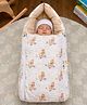 NEW COMERS 3 in 1 Baby Bed Sleeping Bag & Carry Nest Infant Portable Bassinet for Baby Carrying-Beige