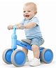 Zyamalox balance cycle rider for toddlers pedal-free ride on cycle for kids baby scooter for kids ride on cars for kids 1-5 years toy (Blue)